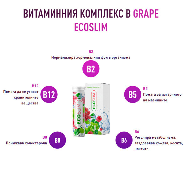 Grape EcoSlim здравословна отслабване